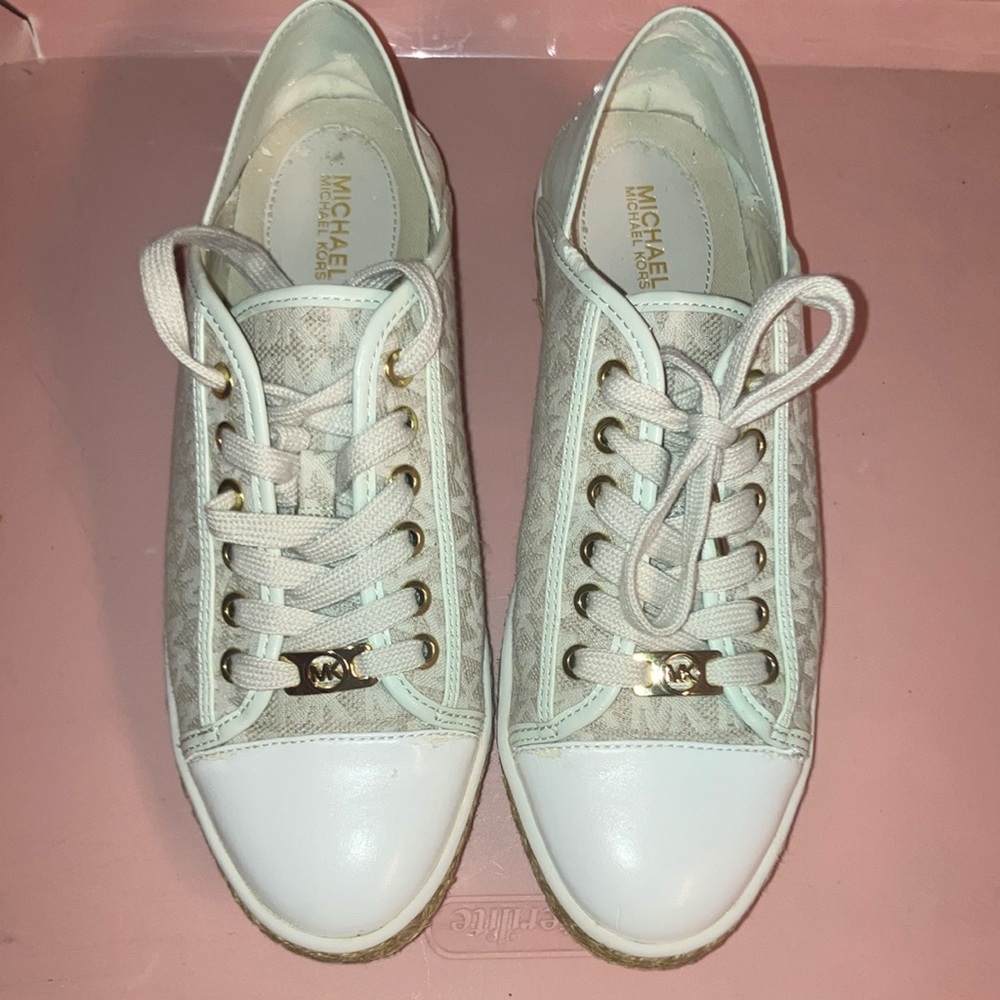 Michael Kors Women's White Sneakers